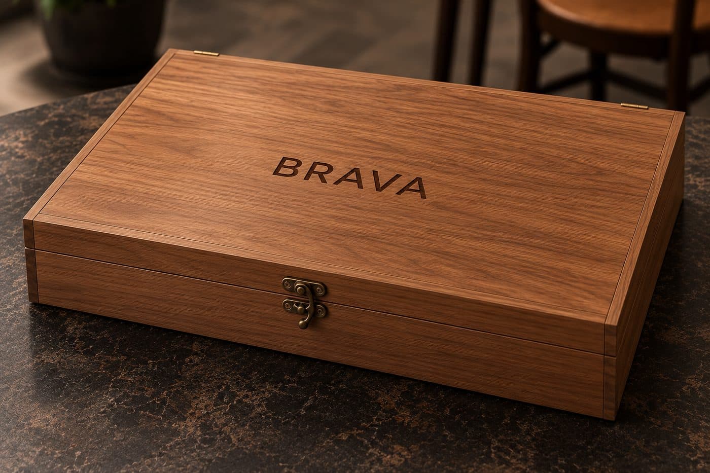 Caja premium para un restaurante de carnes: caso BRAVA — caja corporativa personalizada para BRAVA — foto 3