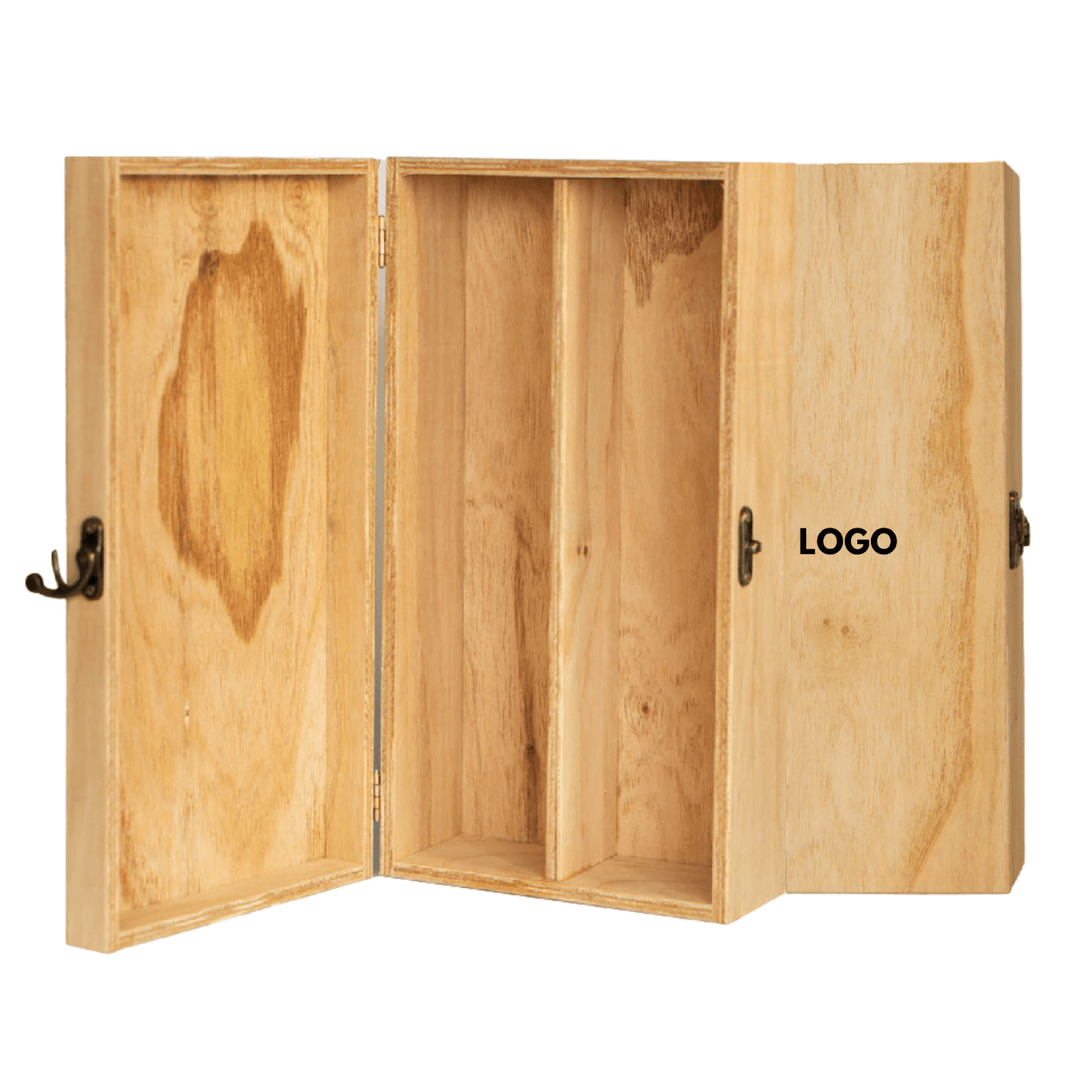 Estuche de madera: 2 VINOS — foto 2